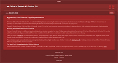 Desktop Screenshot of gordonlawpa.com